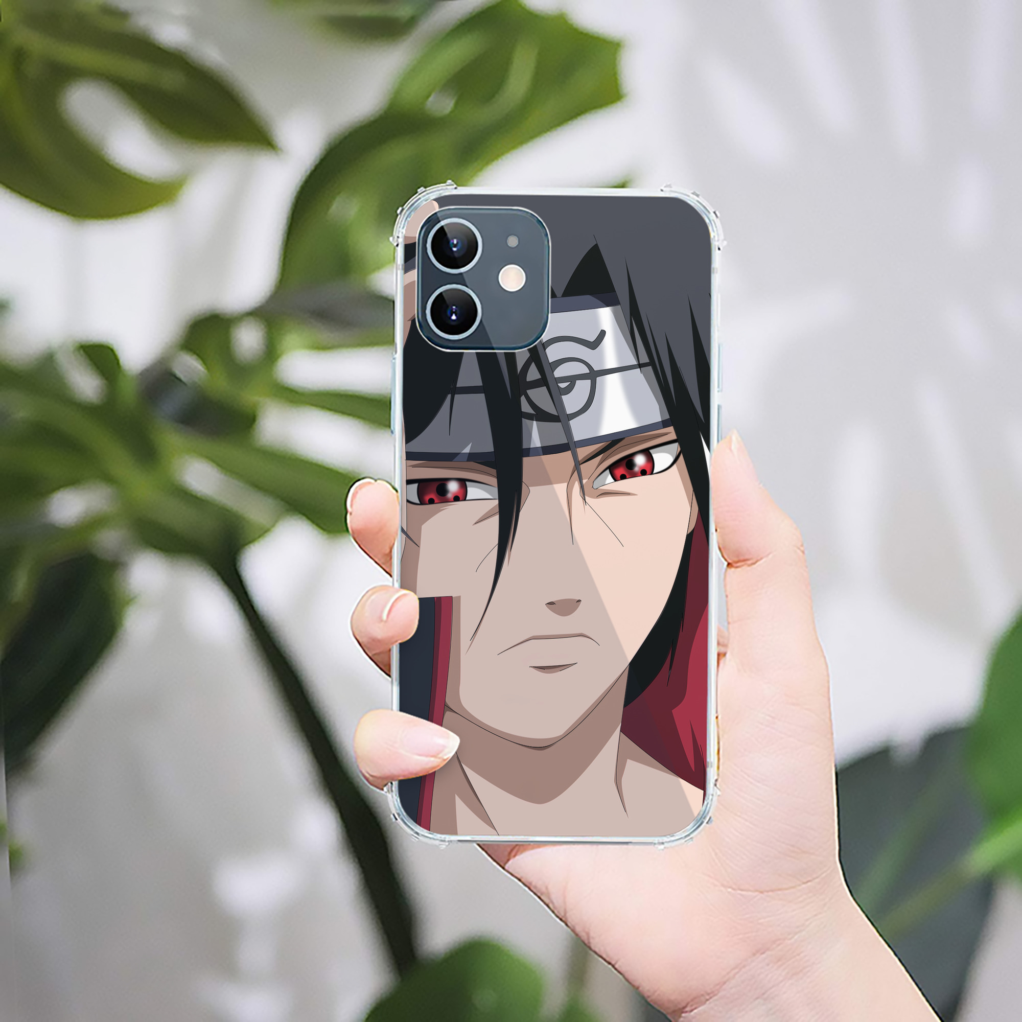 （画像用） NARUTO -ナルト- NARUTO -ナルト- 疾風伝 【iPhone 12シリーズ対応】透明スマホケース（クリアソフトケース）